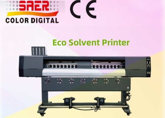 Impresora de carteles de PVC flexible para el comercio de papel con solvente ecológico