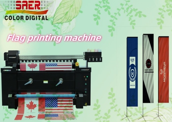 Impresora de sublimación automática de trazado de banderas Fabricante de la máquina de impresión de tejidos de banderas