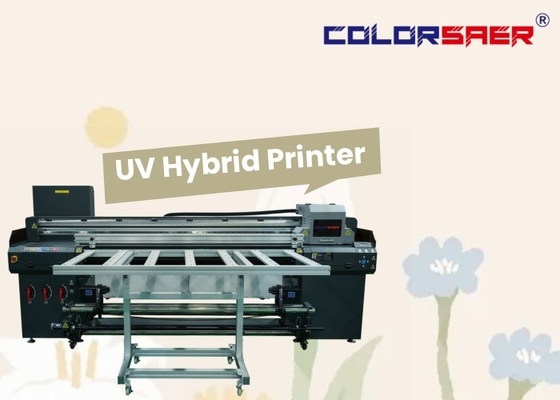 1Impresora híbrida UV para diferentes materiales.