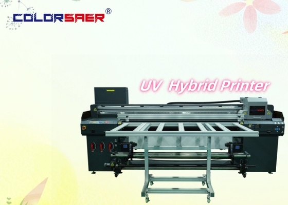 Impresora híbrida UV con salida de alta resolución para la producción profesional de señalización y material publicitario