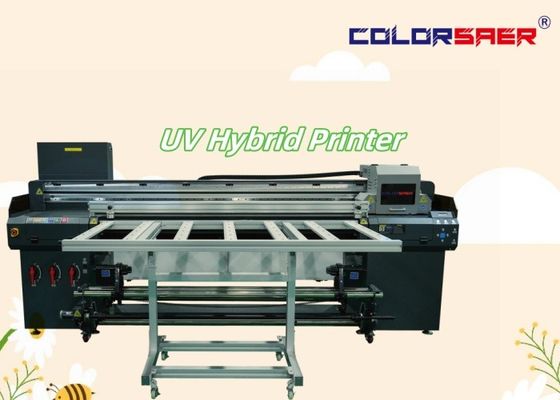 Impresora híbrida UV de 6 pies digital con software Maintop o ONYX