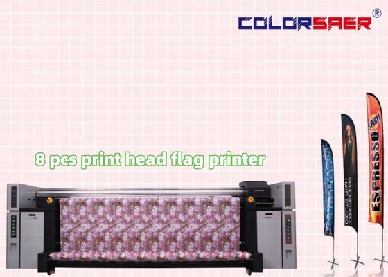 Impresora de sublimación de tinta para tela de poliéster con bandera SAER I3200 para impresión digital textil a color