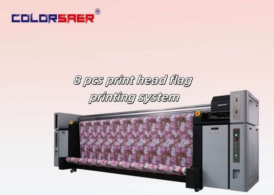 Máquina de impresión de tejidos de algodón y poliéster de gran formato hecha en China