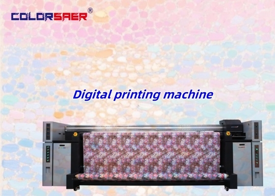 Impresora de sublimación digital de 3,2 m con cabezales de impresión I3200 y sistema de impresión textil todo en uno con calefactor, venta directa de fábrica