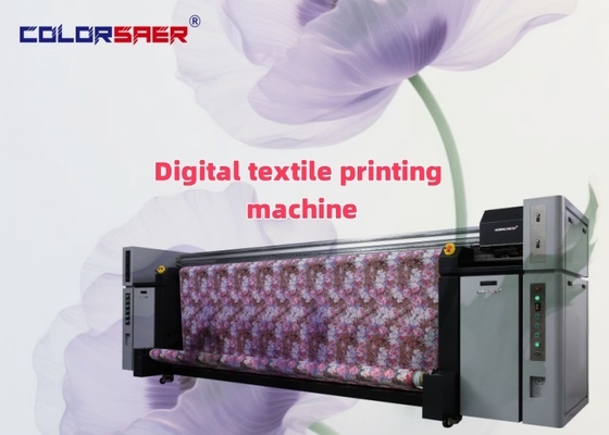3Impresora digital multicolor de tela de.2m con tinta de sublimación