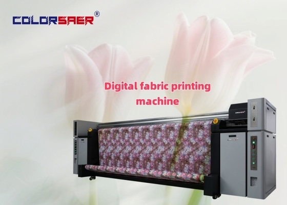 Impresora digital de tela de 3.2m con calentador - Tinta de sublimación CMYK
