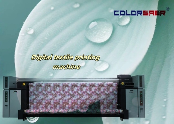3Impresora de tejido digital de.2m con cabezales de impresión Epson I3200
