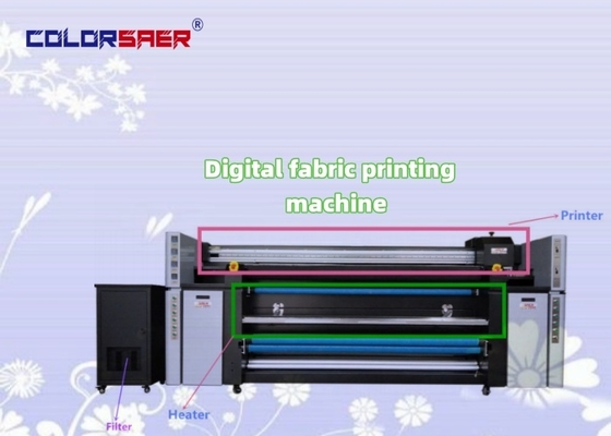 Impresora de sublimación de tejido digital de rollo a rollo I3200 Sistema automático de impresión textil