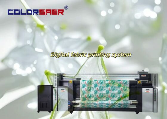 Precio competitivo de fábrica Impresora de sublimación de rollo a rollo 4 y 8 cabezas de impresión Sistema de impresión textil