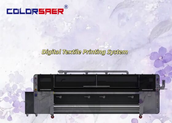 SAER COLOR Precio de fábrica competitivo Impresora de sublimación de rodillo a rodillo 4 y 8 cabezas de impresión Sistema de impresión textil