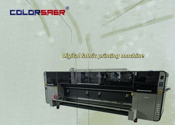 China Proveedor confiable SAER Sistema de impresión textil más vendido Máquinas de impresión de tejidos digitales