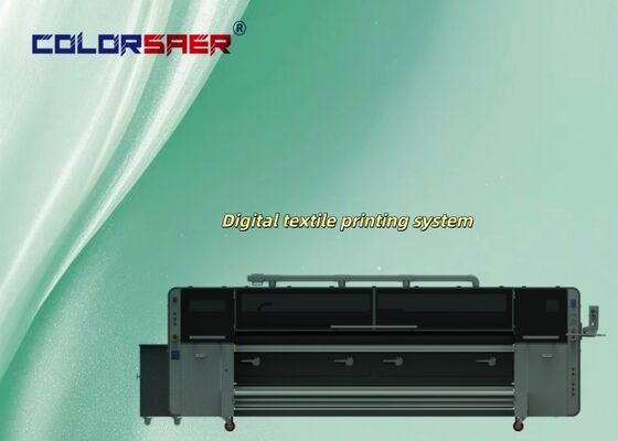 SAER Grado industrial 4 piezas KJ4B-QL Cabeza de impresión Sistema de impresión textil de gran formato con tinta de sublimación y pigmento
