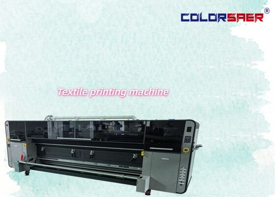 SAER CSR3200 Nuevo Modelo Impresora Textil de Inyección de Tinta Rollo a Rollo de Larga Vida Útil con Sistema de Unidad de Calentamiento para Tejido
