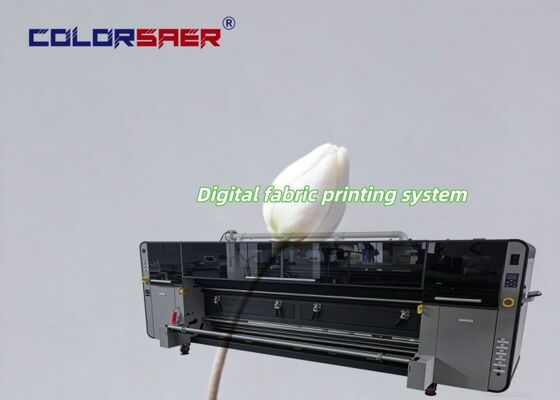 Large Format Digital Textile / Fabric Printing System Dye Sublimation Plotter I3200 Head Impresora