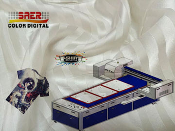 Impresora plana multifuncional de la camiseta automática con tinta del pigmento