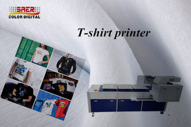 Operación fácil de Eficiency de la impresora de la camiseta del tamaño de la tinta A3 del pigmento alta