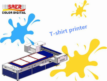 Impresora de Digitaces multifuncional plana del tamaño A3 de la impresora de la camiseta de la tinta del pigmento