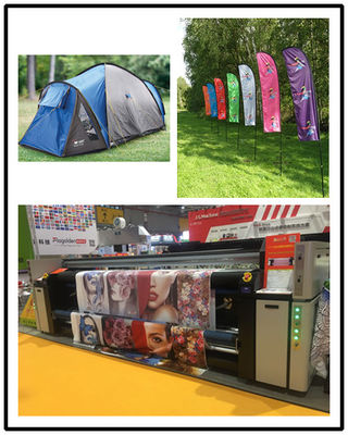 Rollo de la impresora de la tela de Digitaces de la exhibición de la feria profesional para rodar 360 - resolución 1800dpi