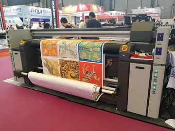 Impresora de la bandera de la impresora de la sublimación de la tela de materia textil con la cabeza de impresión de CMYK
