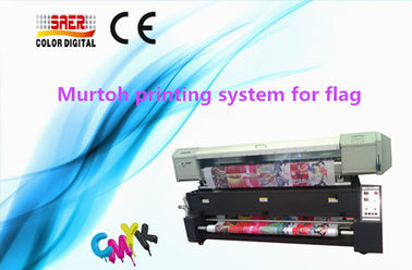 Impresora del formato grande de 1440 DPI Mutoh con directamente el sistema de impresión de la tela