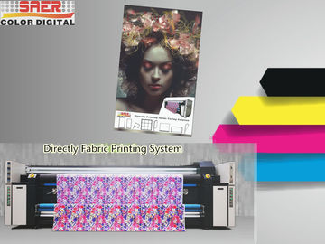 Fácil actúe la impresora de encargo de la sublimación para la tela con 3 la cabeza de impresión de Epson 4720