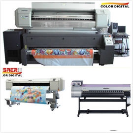 Rollo de la impresora de chorro de tinta de la impresora de la sublimación de Mutoh de la materia textil del poliéster para rodar color dual de CMYK