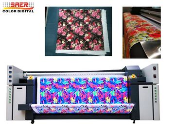 Rollo de la impresora de la tela de la sublimación para rodar con tres Epson 4720 cabezas
