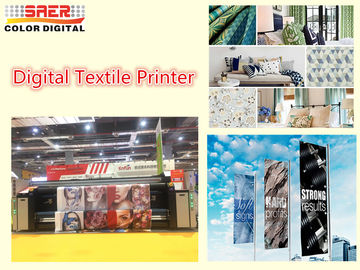 1800DPI impresora dual de la materia textil del formato grande CMYK Digitaces