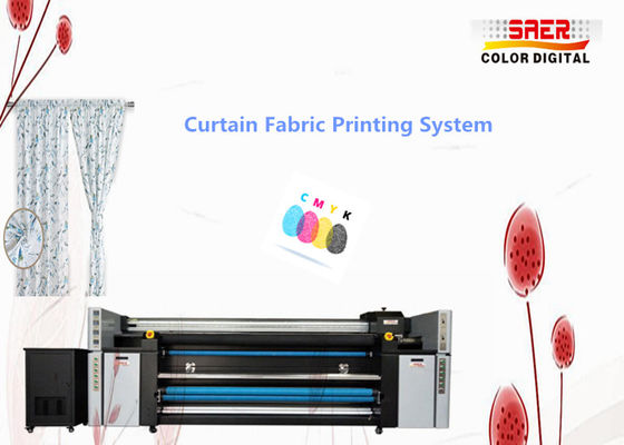Impresora de la cabeza de Epson de la cortina de la tinta de la sublimación de Digitaces