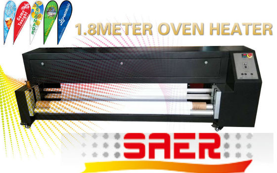 Rollo para rodar la impresora de la sublimación del calor de la fijación del color del 1.8m