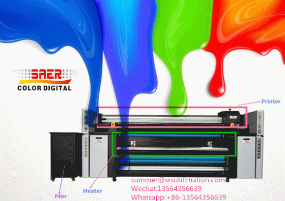 impresora de materia textil del chorro de tinta del poliéster de los 3.2m para la cubierta de tabla