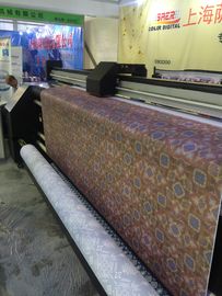 Epson Head Digital Sublimation Printing Machine For Custom Fabric Double 4 Color CMYK