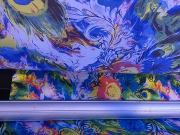 Epson Head Digital Sublimation Printing Machine For Custom Fabric Double 4 Color CMYK