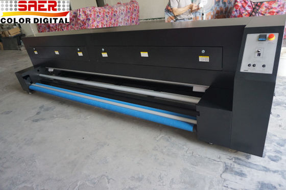 máquina de gran tamaño Automaticly CMYK dual multicolor de la sublimación del calor de los 3.2m