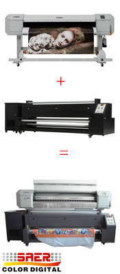 Directamente rollo para rodar al aire libre interior principal de Epson DX5 de la impresora de la sublimación de Mutoh