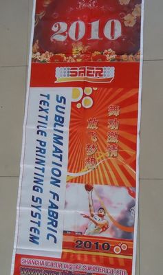 Ninguna bandera de encargo de los banderines de la tela de la impresión de Digitaces de la sublimación del tinte de la impresión