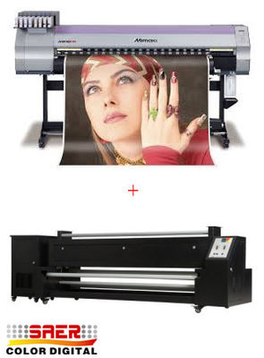Cabeza de impresión automática de alta velocidad de Epson DX5 de la impresora de la materia textil de Mimaki