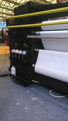 Muestre la fabricación de la cabeza de impresión del doble DX7 de la impresora de la sublimación del paño
