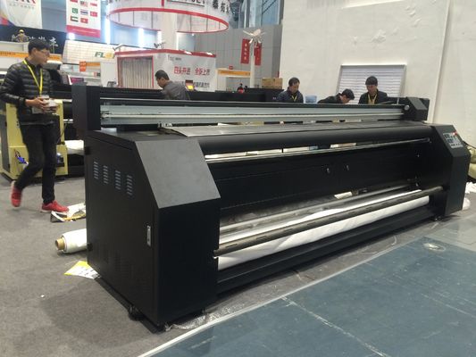 A todo color dirija a la impresora de Digitaces de la materia textil de la tela con la cabeza de Epson Dx7