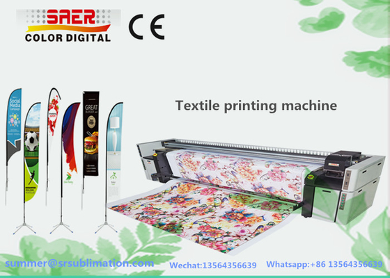 Impresora textil de sublimación de tinta SAER High DIP con unidad de fijación
