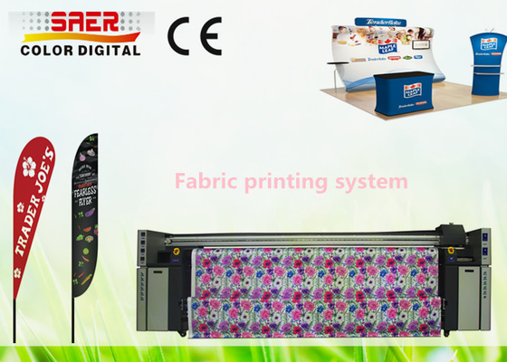 Impresora textil de sublimación de tinta SAER High DIP con unidad de fijación