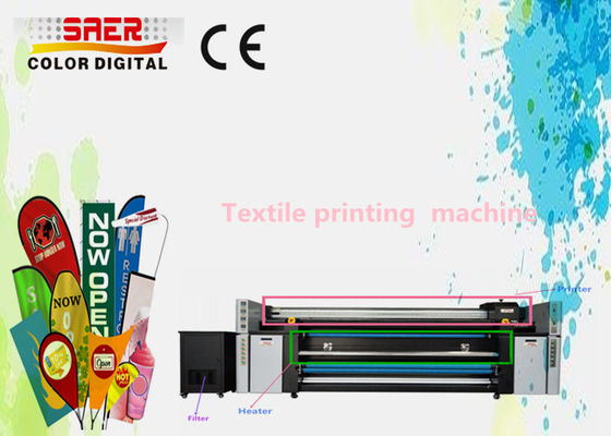 Impresora digital de la tela del paraguas/del papel de empapelar 1800DPI 2100m m