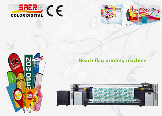 tela de la tienda 6kw/sistema de impresión de la tela de la bandera con la alta resolución