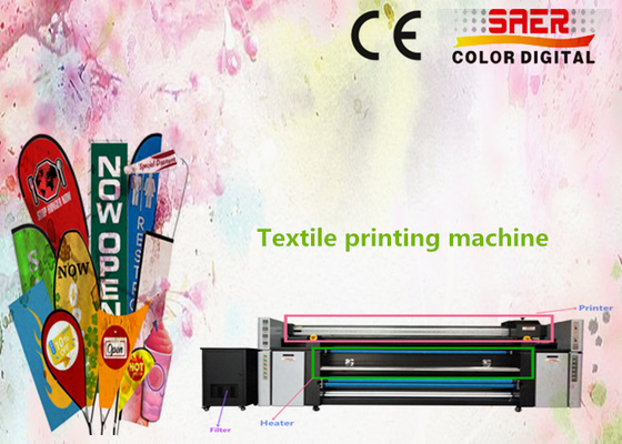 impresora de materia textil de Digitaces de la tela de algodón 380V con tinta del pigmento