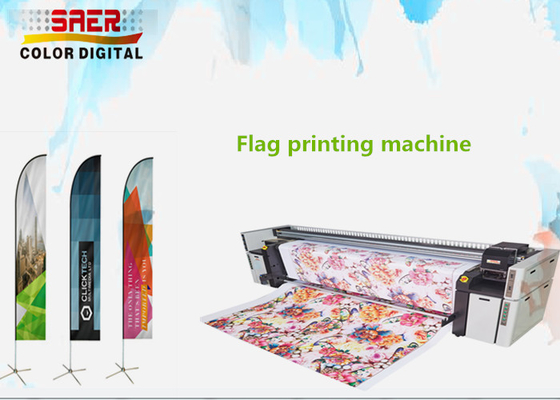 Máquina de impresión textil digital de gran formato con doble CMYK