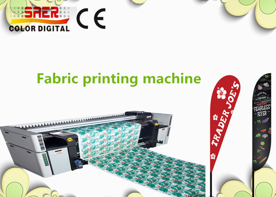 Impresora de sublimación de colorantes textiles de tejidos digitales con sistema de captación