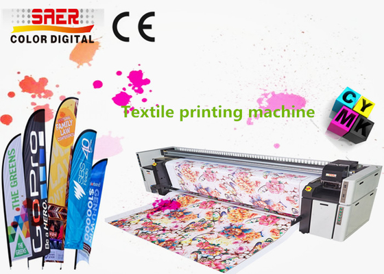 Impresora de sublimación de colorantes textiles de tejidos digitales con sistema de captación