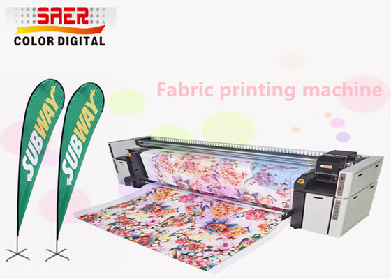 Máquina de impresión textil digital Impresora de sublimación de colorantes de inyección de tinta de tejido de poliéster