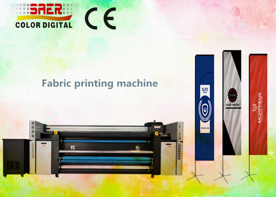 Máquina de impresión textil digital de inyección de tinta para impresión directa en lana de lino polialgodón