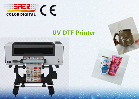 A3 tamaño Impresora DTF UV Máquina de impresión de logotipo digital para caja de teléfono de vidrio de metal